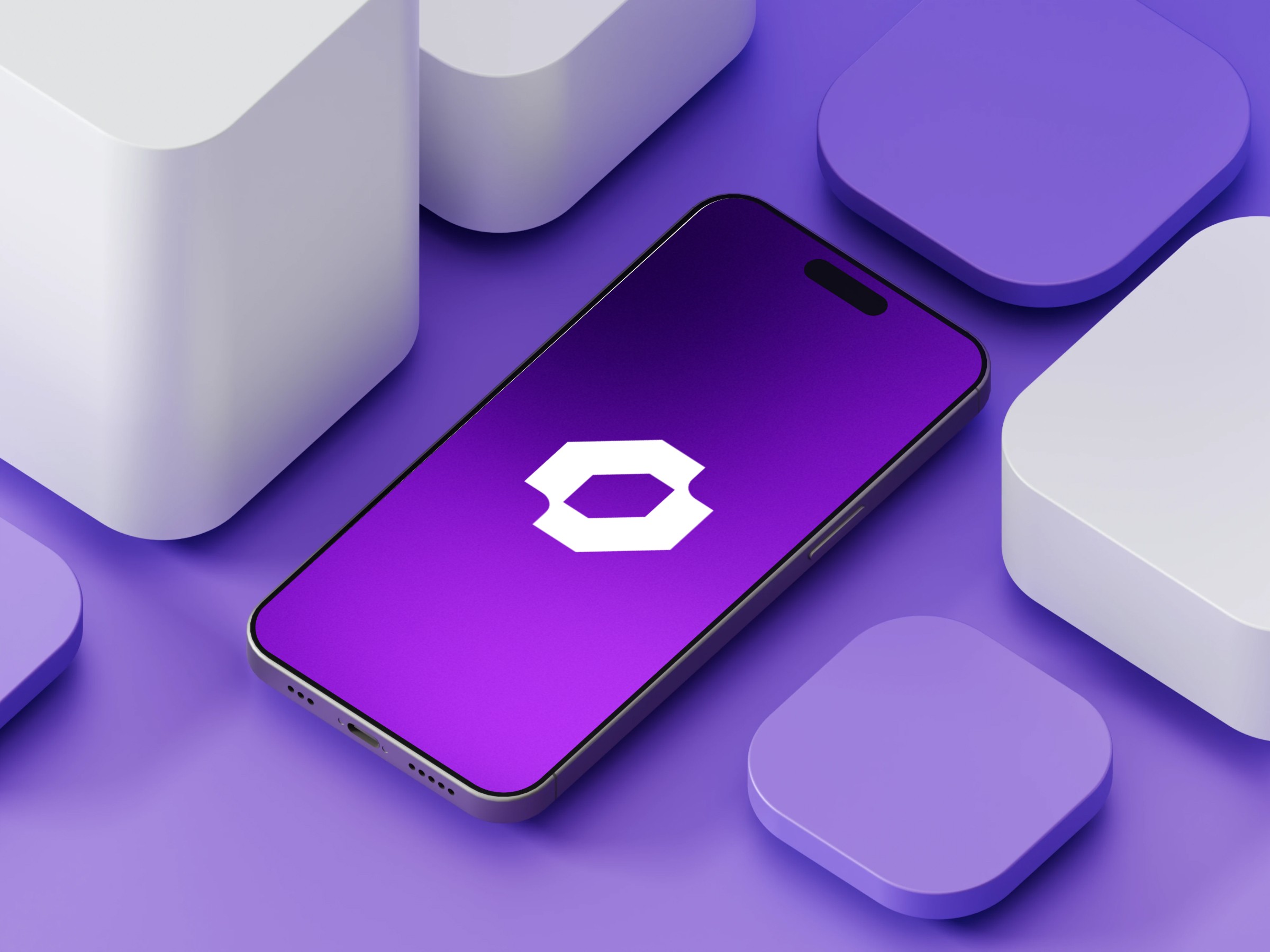 Tablet showing Bloomy UI